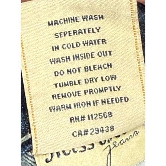 Miss Me Boot Cut Denim Jean JD1061B Color Dark 116 Size 28 - Picture 5 of 10